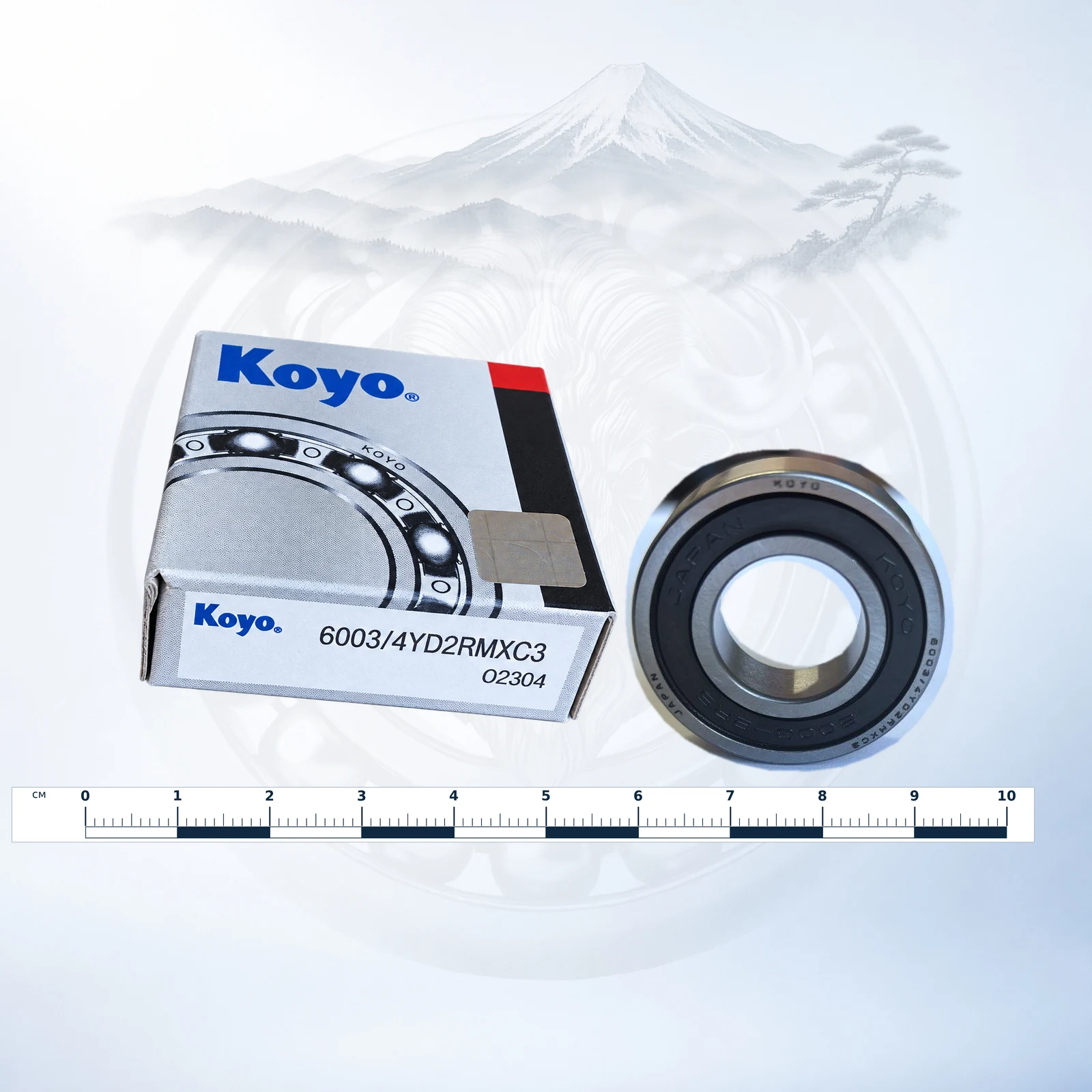KOYO 6003 / 4YD2RMXC3 — обработанное каталожное изображение по фото владельца: 6003 / 4YD2RMXC3 KOYO